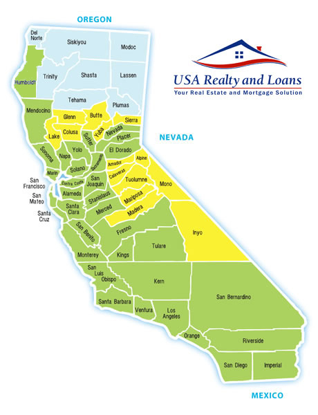 Premier realty associates service area map